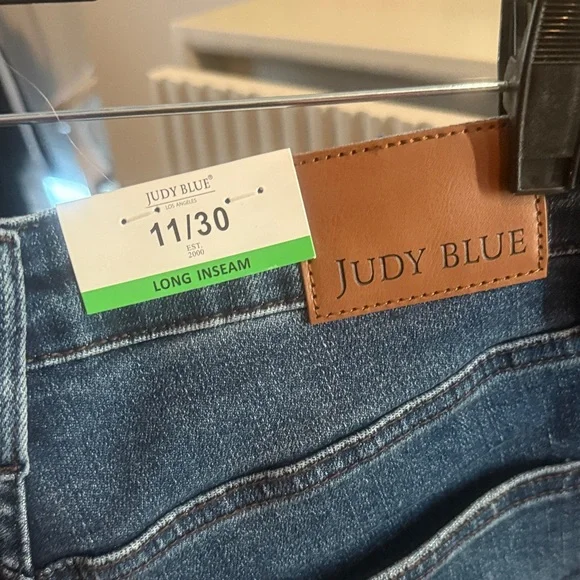 Judy Blue Dark Wash Flare Jeans - Picture 5 of 6